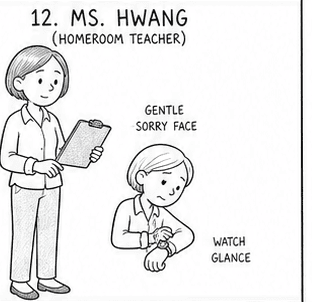 Ms. Hwang, homeroom teacher