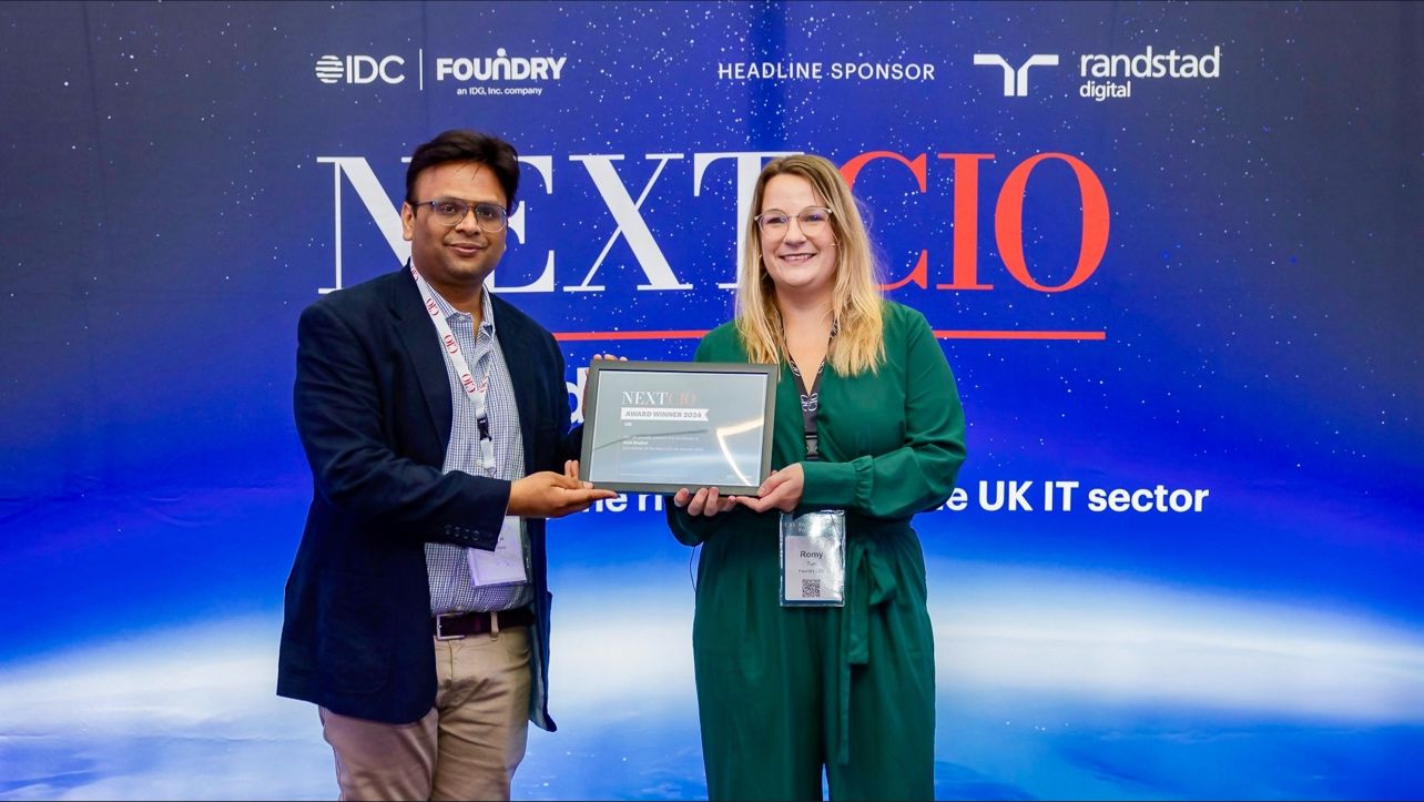 On winning the Next CIO Award, briefly